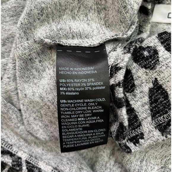 Chico’s Leopard Print Cardigan & Shell 2 Piece Sweater Set Size 1 Medium - Picture 8 of 8